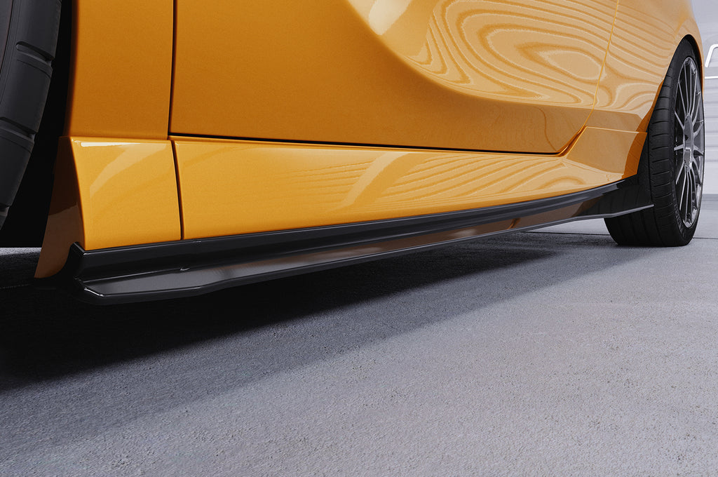 CSR Seitenschweller mit ABE für Opel Corsa E OPC SS507-S Strukturiert schwarz matt (keine Lackierung erforderlich)