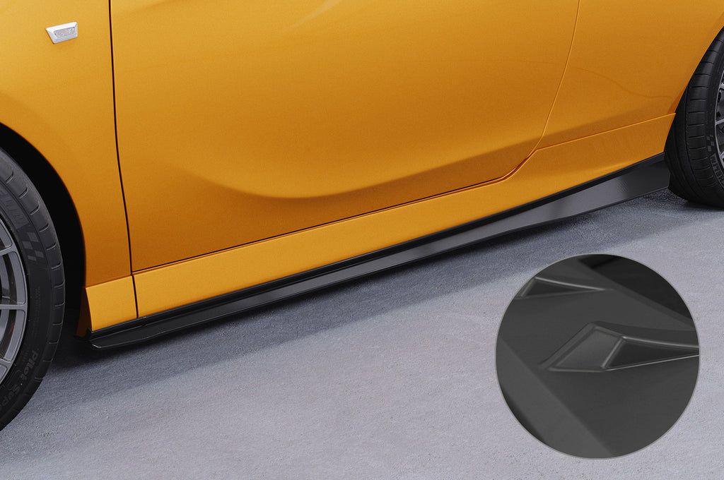 CSR Seitenschweller mit ABE für Opel Corsa E OPC SS507-L Unlackiert roh (Lackierung erforderlich)