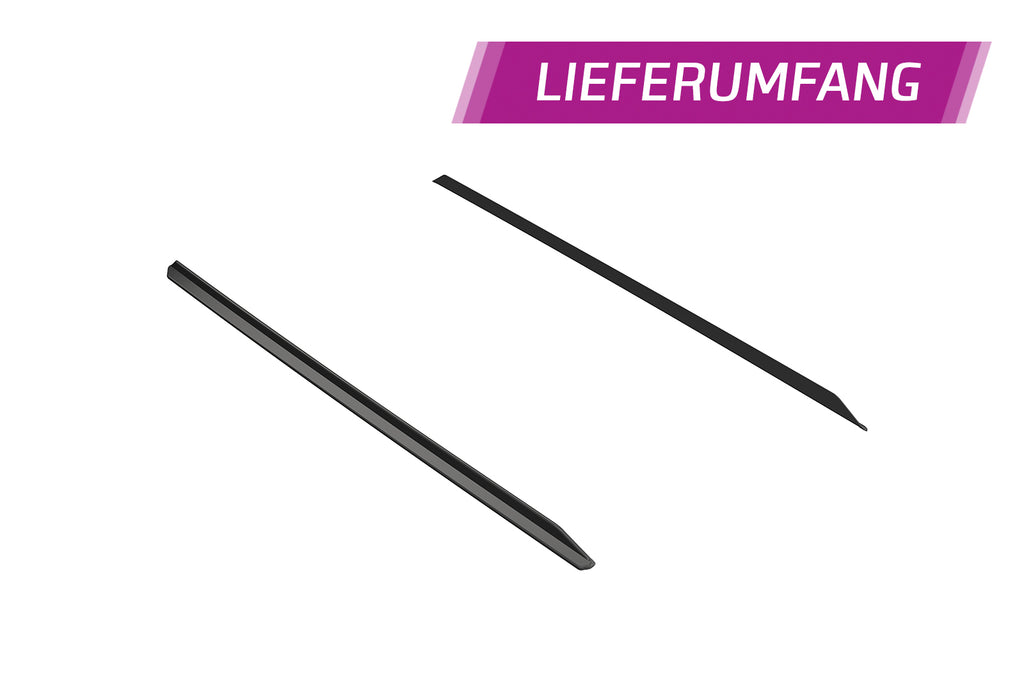 CSR Seitenschweller mit ABE für Mini F56 / 57 3-Türer SS521-S Strukturiert schwarz matt (keine Lackierung erforderlich)