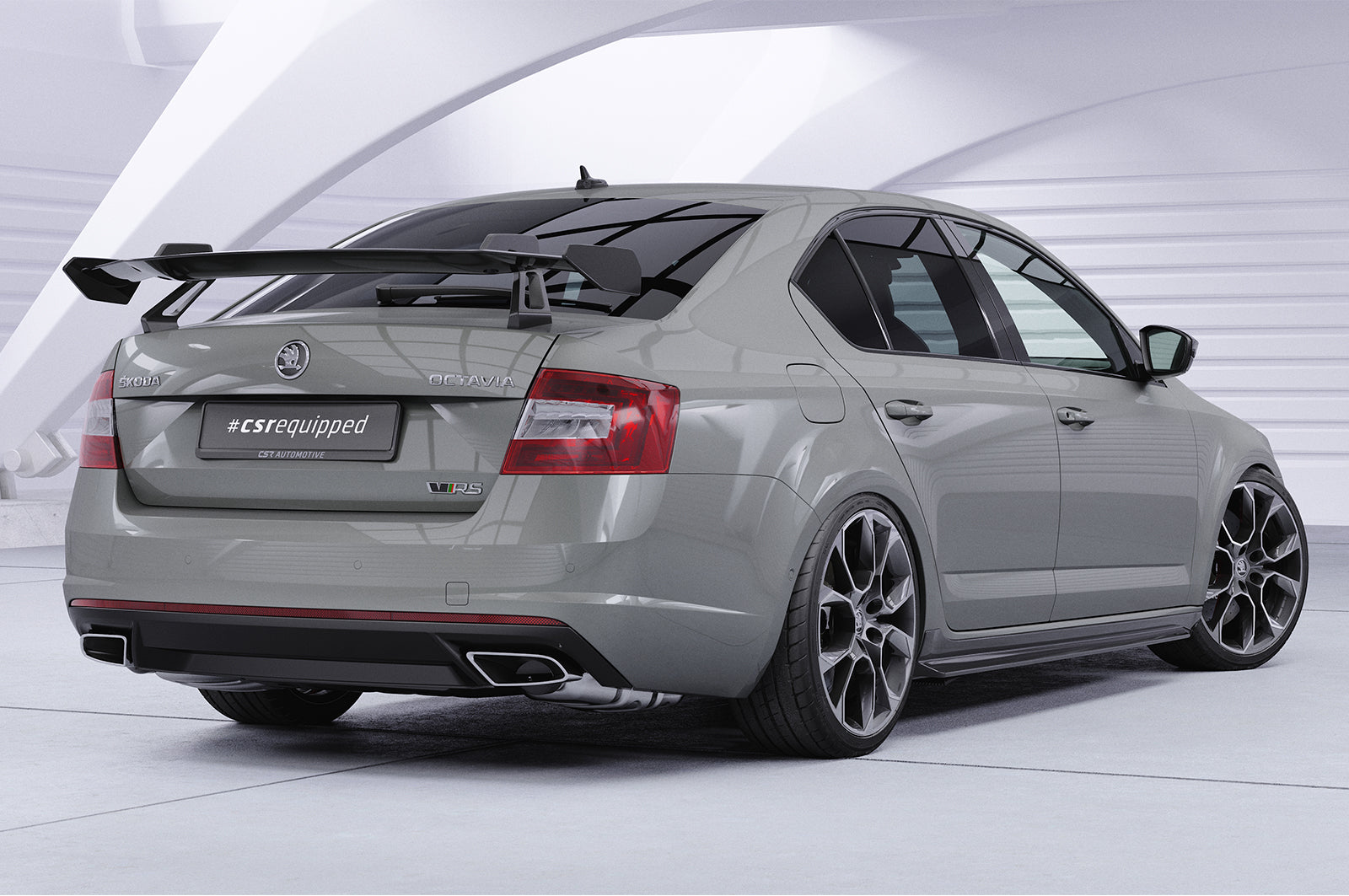 CSR Seitenschweller mit ABE für Skoda Octavia 3 Typ 5E SS523-L Unlackiert roh (Lackierung erforderlich)