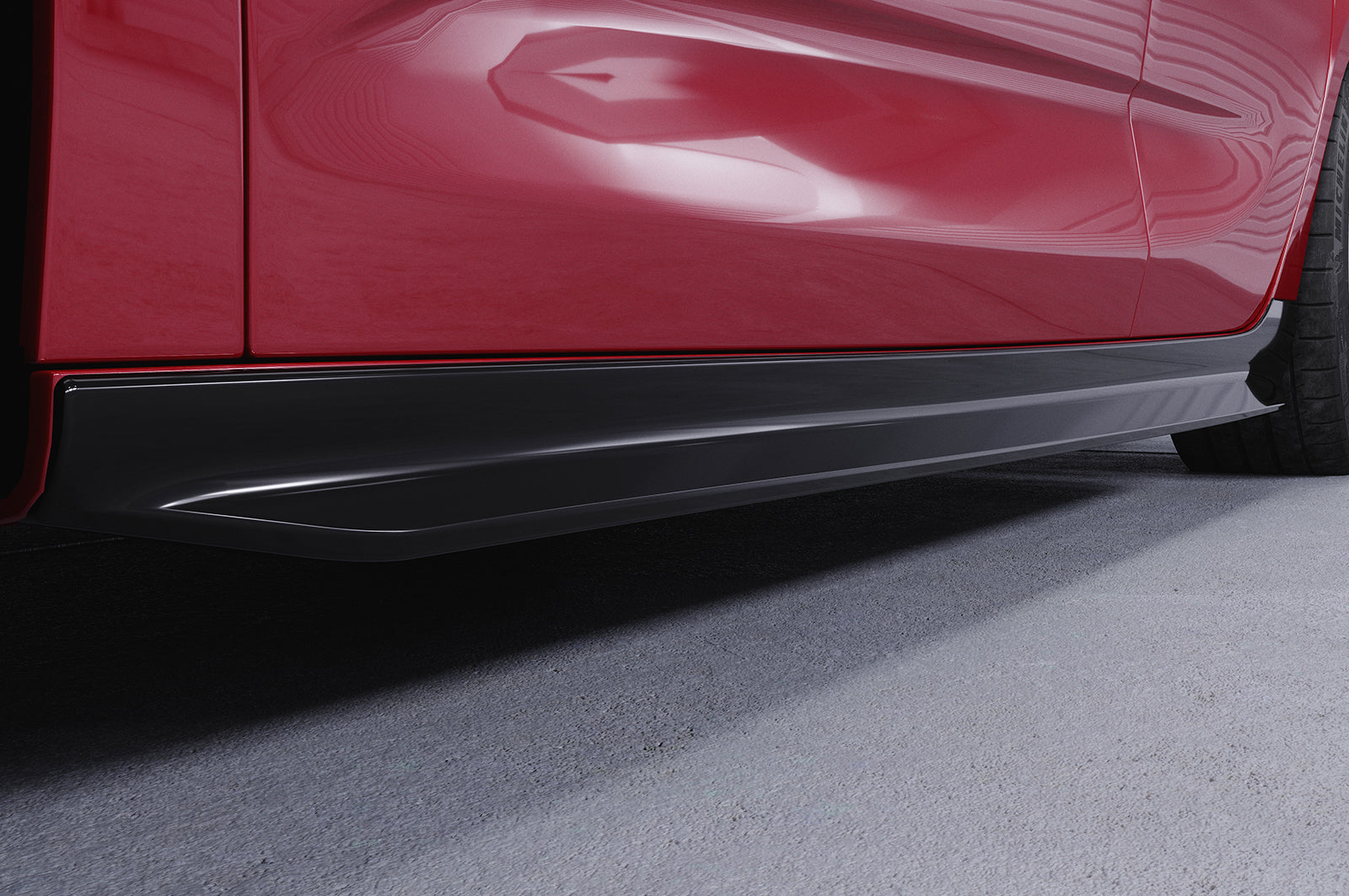 CSR Seitenschweller mit ABE für Opel Astra K SS526-G Glossy schwarz Hochglanz (keine Lackierung erforderlich)