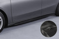 CSR Seitenschweller mit ABE für Mercedes-Benz A-Klasse (W177) SS527-C Carbon Look Hochglanz (keine Lackierung erforderlich)