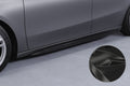 CSR Seitenschweller mit ABE für Mercedes-Benz A-Klasse (W177) SS527-G Glossy schwarz Hochglanz (keine Lackierung erforderlich)