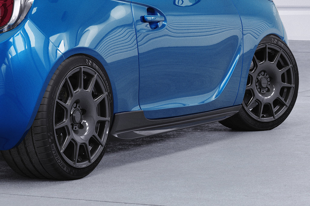 CSR Seitenschweller mit ABE für Opel Adam SS531-C Carbon Look Hochglanz (keine Lackierung erforderlich)