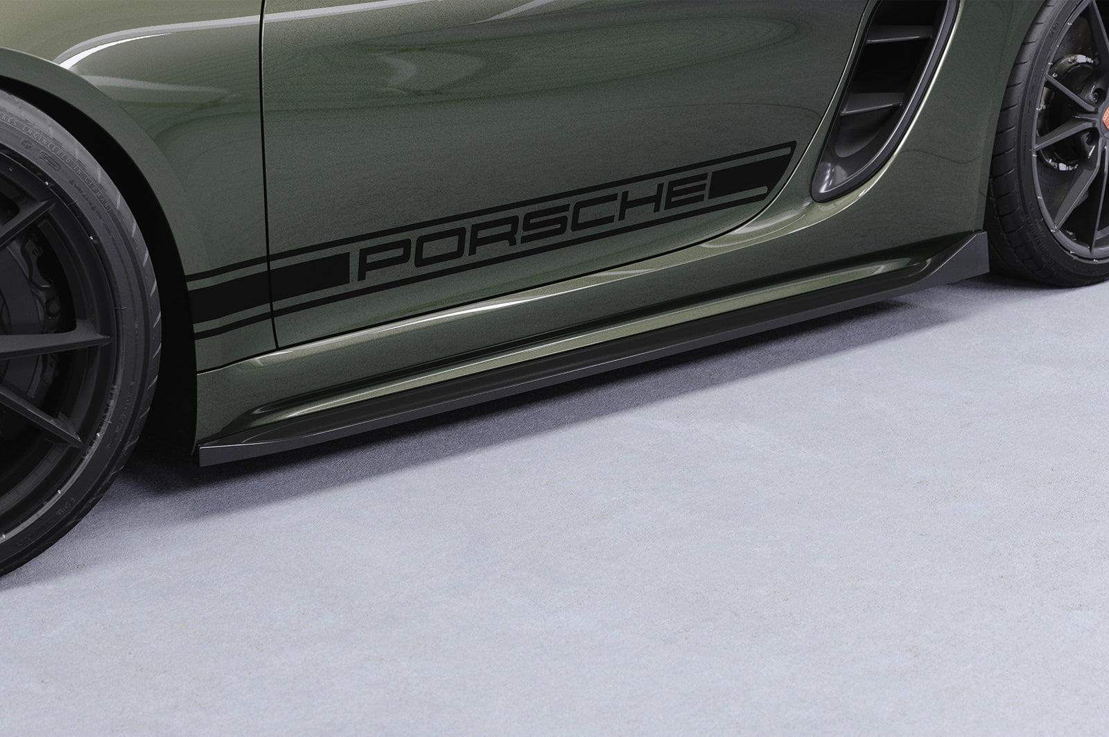 CSR Seitenschweller mit ABE für Porsche 718 Boxster / Cayman (Typ 982) SS533