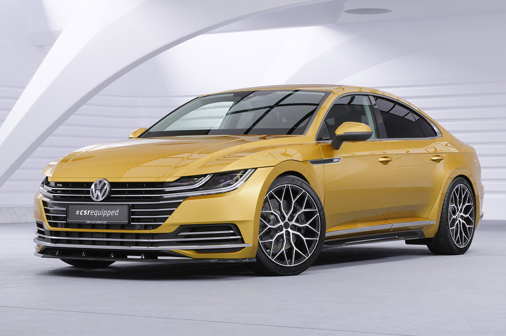 CSR Seitenschweller mit ABE für VW Arteon (Typ 3H) SS535-S Strukturiert schwarz matt (keine Lackierung erforderlich)