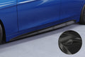 CSR Seitenschweller mit ABE für BMW 3er F30 / F31 SS537-G Glossy schwarz Hochglanz (keine Lackierung erforderlich)