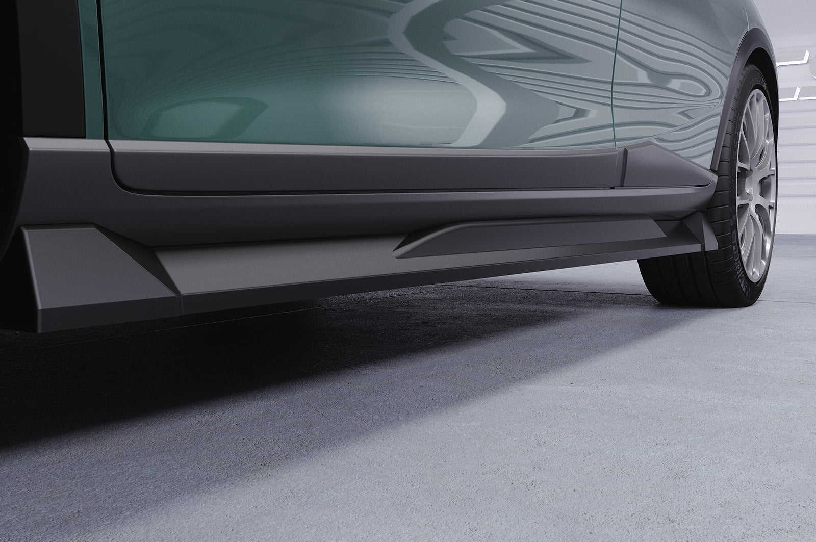 CSR Seitenschweller mit ABE für Hyundai Bayon SS540-L Unlackiert roh (Lackierung erforderlich)
