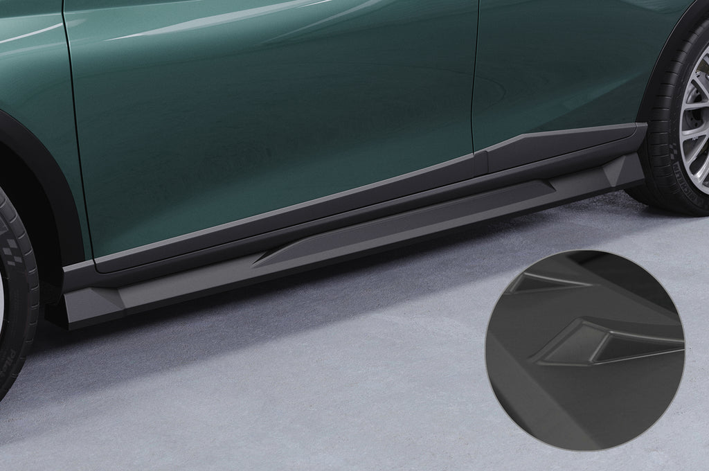 CSR Seitenschweller mit ABE für Hyundai Bayon SS540-L Unlackiert roh (Lackierung erforderlich)
