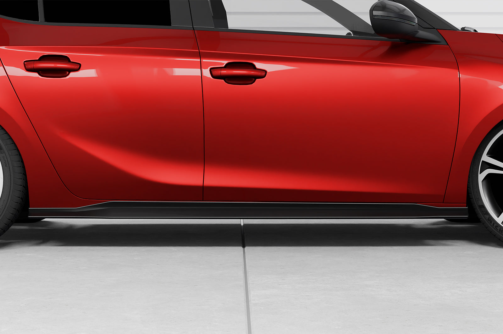 CSR Seitenschweller mit ABE für Opel Corsa F SS541-L Unlackiert roh (Lackierung erforderlich)