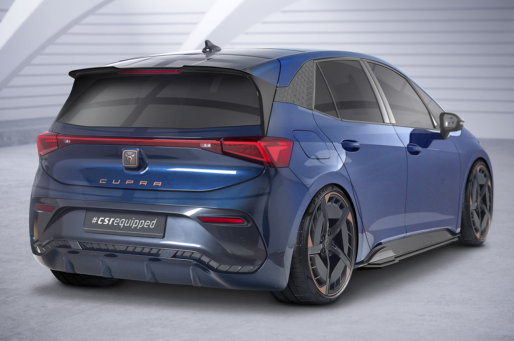 CSR Seitenschweller mit ABE für Cupra Born SS542-G Glossy schwarz Hochglanz (keine Lackierung erforderlich)