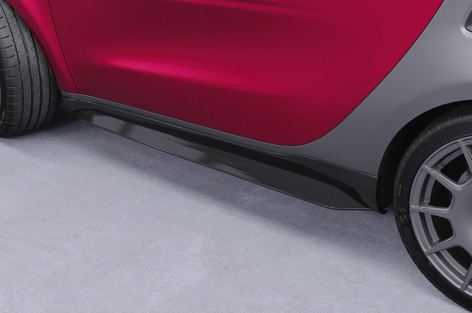 CSR Seitenschweller mit ABE für Smart Fortwo 453 SS543
