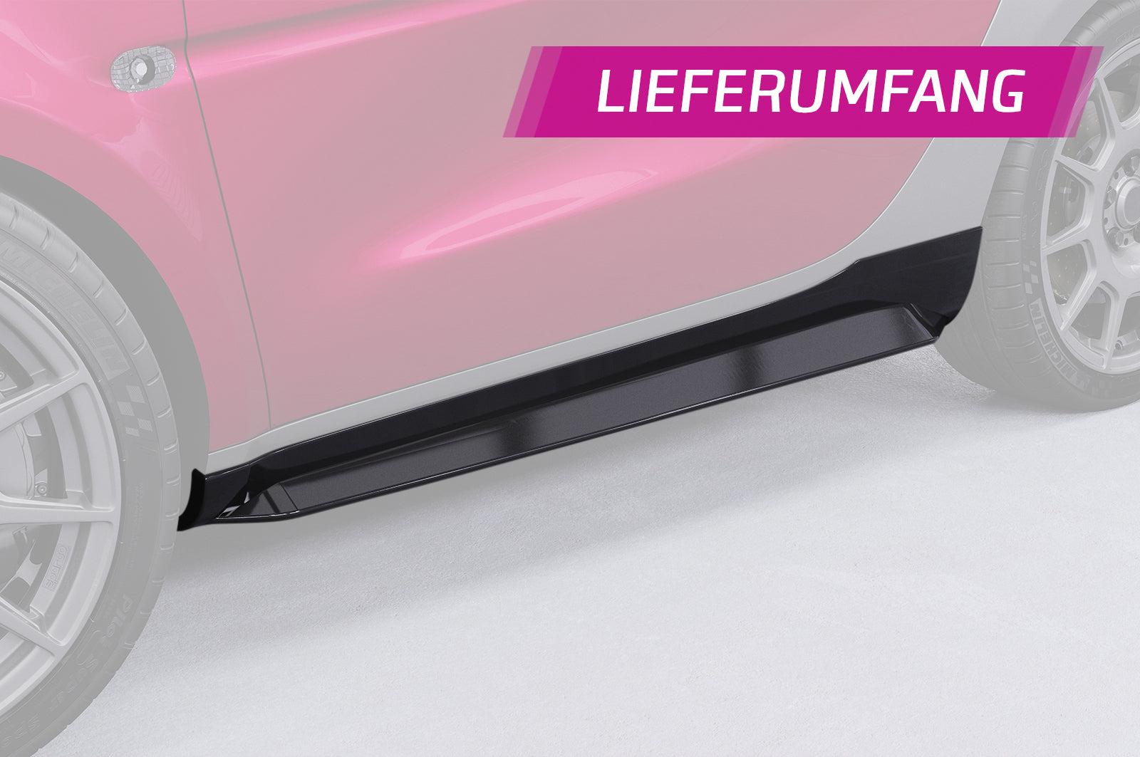 CSR Seitenschweller mit ABE für Smart Fortwo 453 SS543