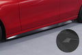 CSR Seitenschweller mit ABE für Mercedes Benz C-Klasse W206 / S206 SS552-S Strukturiert schwarz matt (keine Lackierung erforderlich)