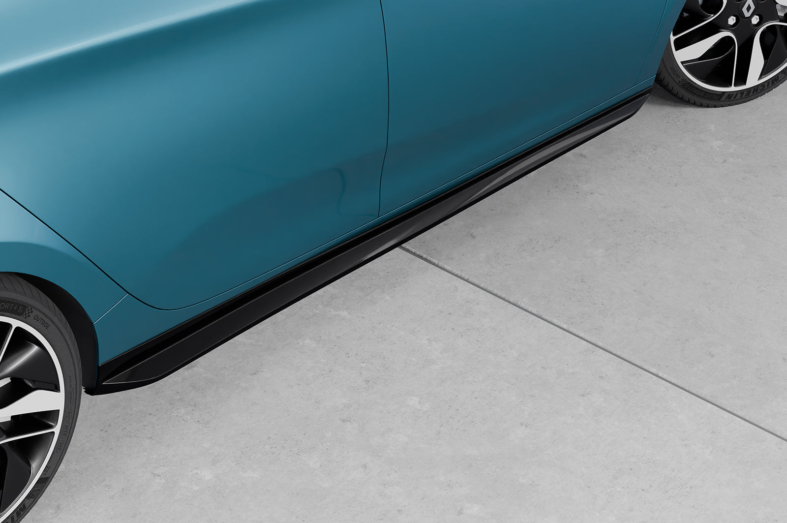 CSR Seitenschweller mit ABE für Renault Zoe SS561