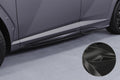 CSR Seitenschweller mit ABE für Hyundai Tucson 4 (NX4) N-Line SS570-G Glossy schwarz Hochglanz (keine Lackierung erforderlich)