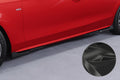 CSR Seitenschweller mit ABE für Audi A4 / S4 B8 (Typ 8K) SS571-C Carbon Look Hochglanz (keine Lackierung erforderlich)