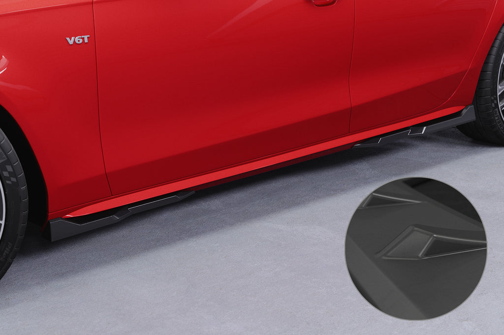 CSR Seitenschweller mit ABE für Audi A4 / S4 B8 (Typ 8K) SS571-L Unlackiert roh (Lackierung erforderlich)