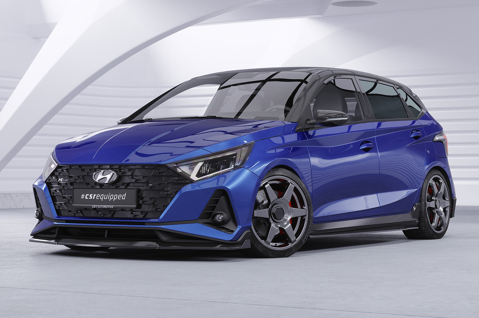 CSR Seitenschweller mit ABE für Hyundai I20 (BC3) N-Line SS574-L Unlackiert roh (Lackierung erforderlich)