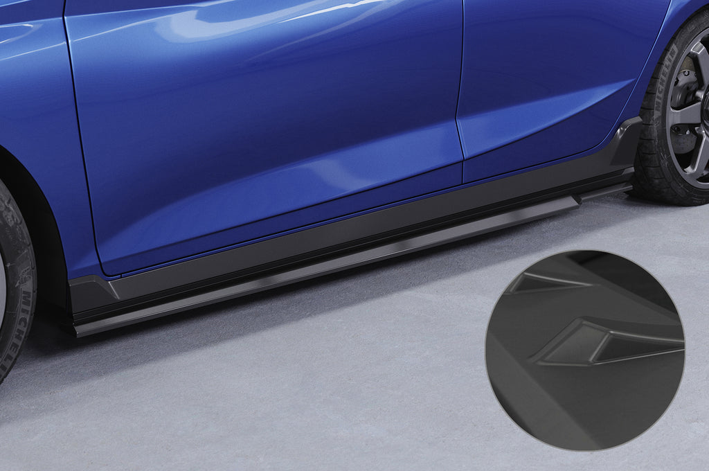 CSR Seitenschweller mit ABE für Hyundai I20 (BC3) N-Line SS574-L Unlackiert roh (Lackierung erforderlich)