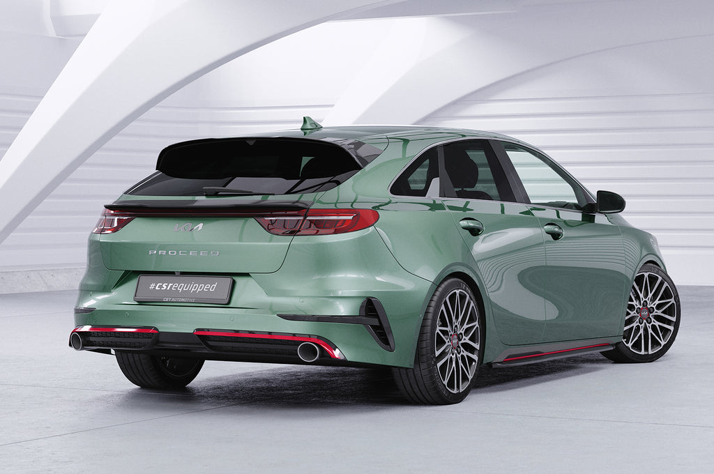 CSR Seitenschweller mit ABE für Kia Pro Ceed (CD) GT SS575-L Unlackiert roh (Lackierung erforderlich)