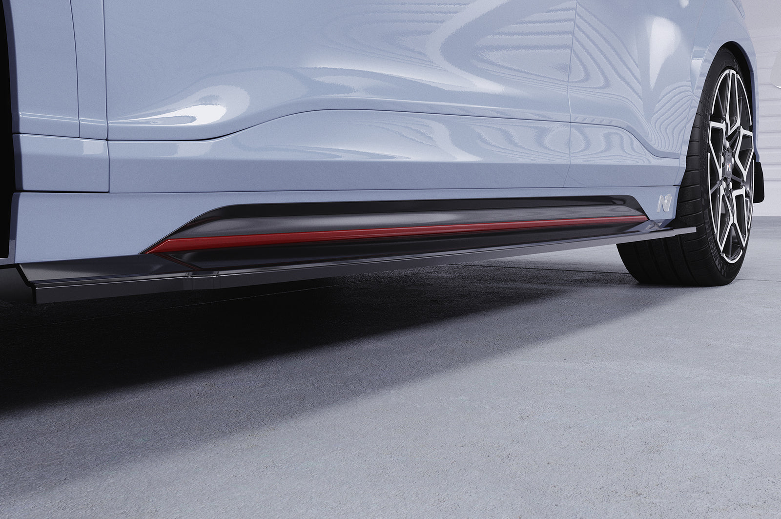 CSR Seitenschweller mit ABE für Hyundai Kona (1.Gen) N/N-Line SS577-L Unlackiert roh (Lackierung erforderlich)