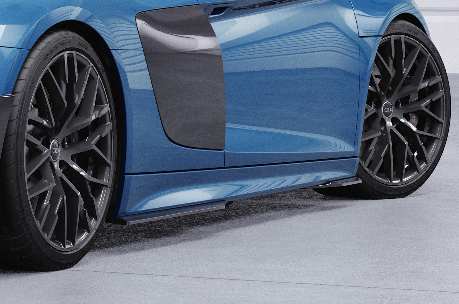 CSR Seitenschweller mit ABE für Audi R8 (Typ 4S) SS600-L Lackierung erforderlich