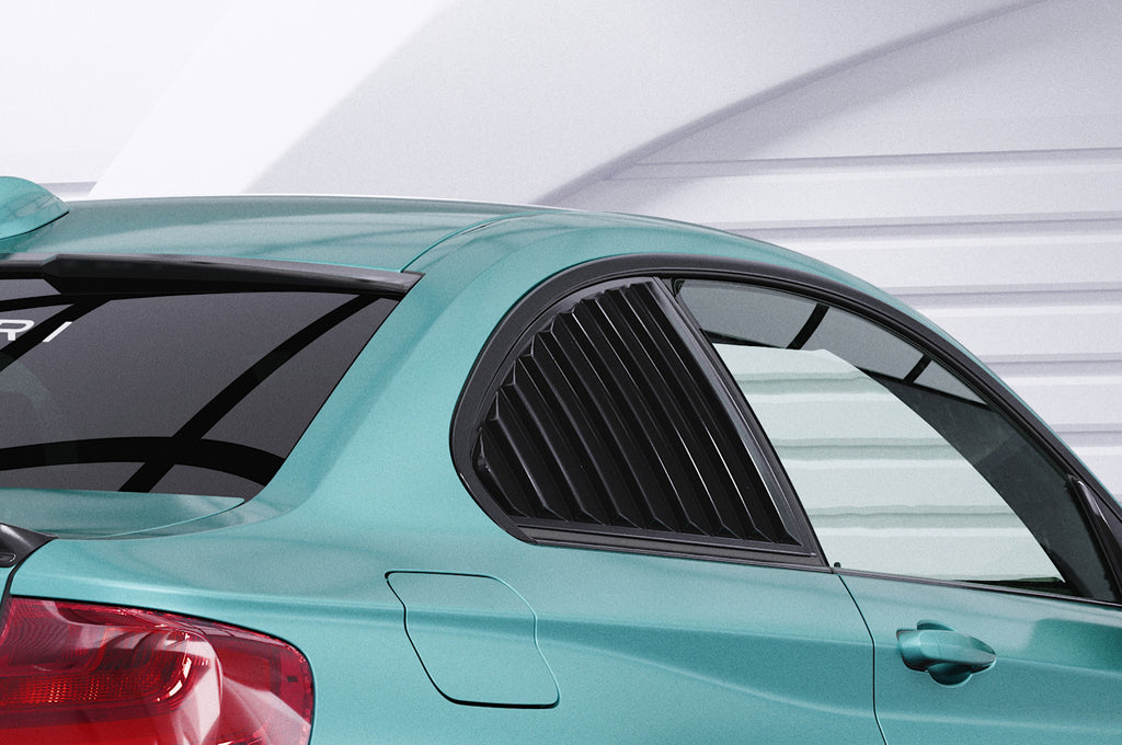 CSR Seitenscheibenblenden mit ABE für BMW 2er F22/F87 Coupe SSB003