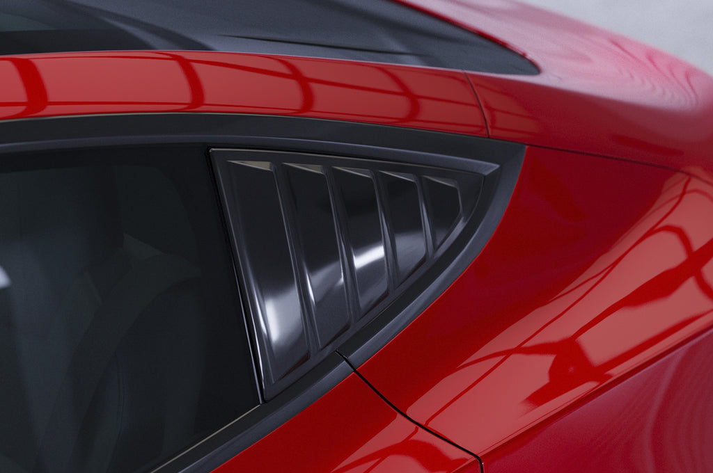 CSR Seitenscheibenblenden mit ABE für Tesla Model 3 SSB005