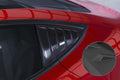 CSR Seitenscheibenblenden mit ABE für Tesla Model 3 SSB005-L Unlackiert roh (Lackierung erforderlich)