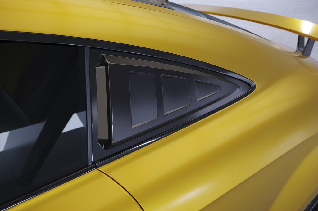 CSR Seitenscheibenblenden mit ABE für Audi TT (8J) Coupe SSB006