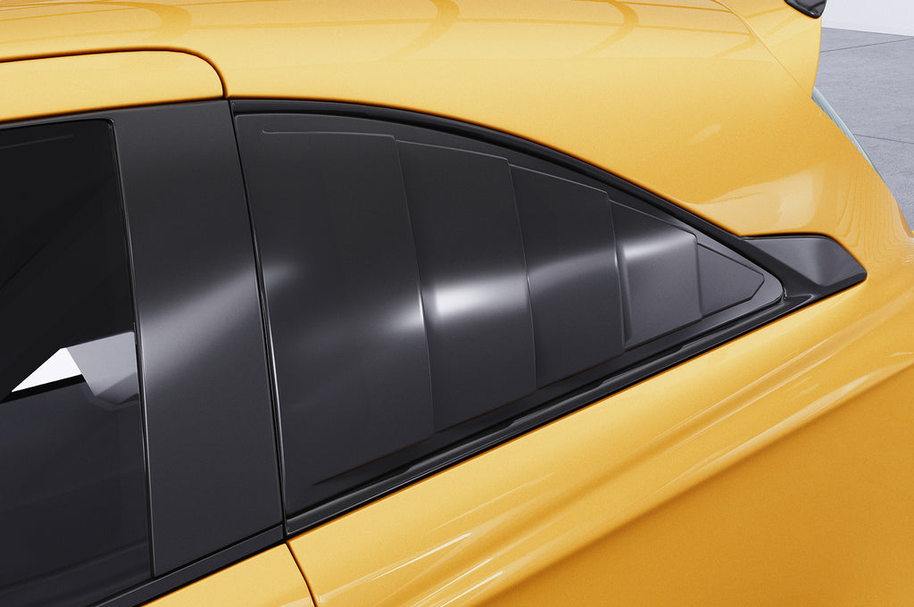 CSR Seitenscheibenblenden mit ABE für Opel Corsa E 3-Türer SSB007