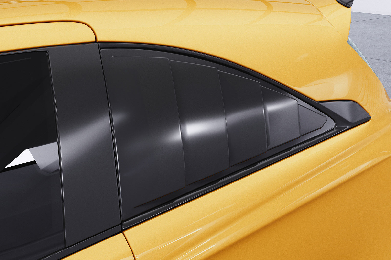 CSR Seitenscheibenblenden mit ABE für Opel Corsa E 3-Türer SSB007