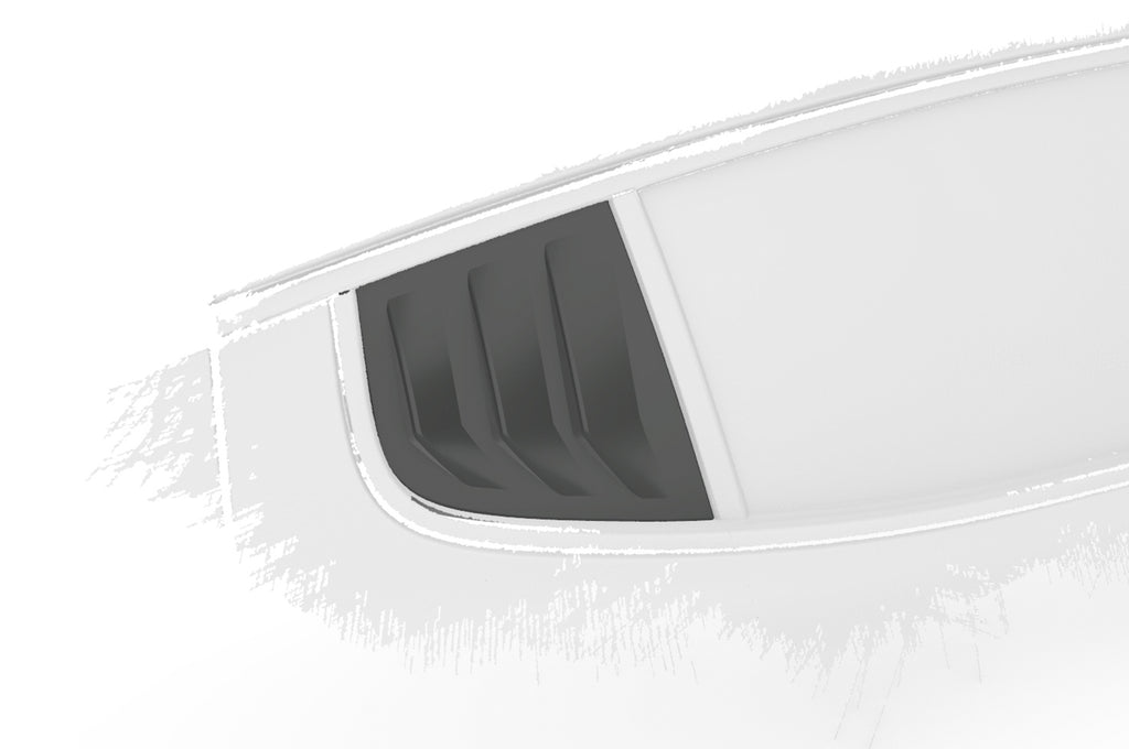 CSR Seitenscheibenblenden mit ABE für Kia Stinger GT SSB008