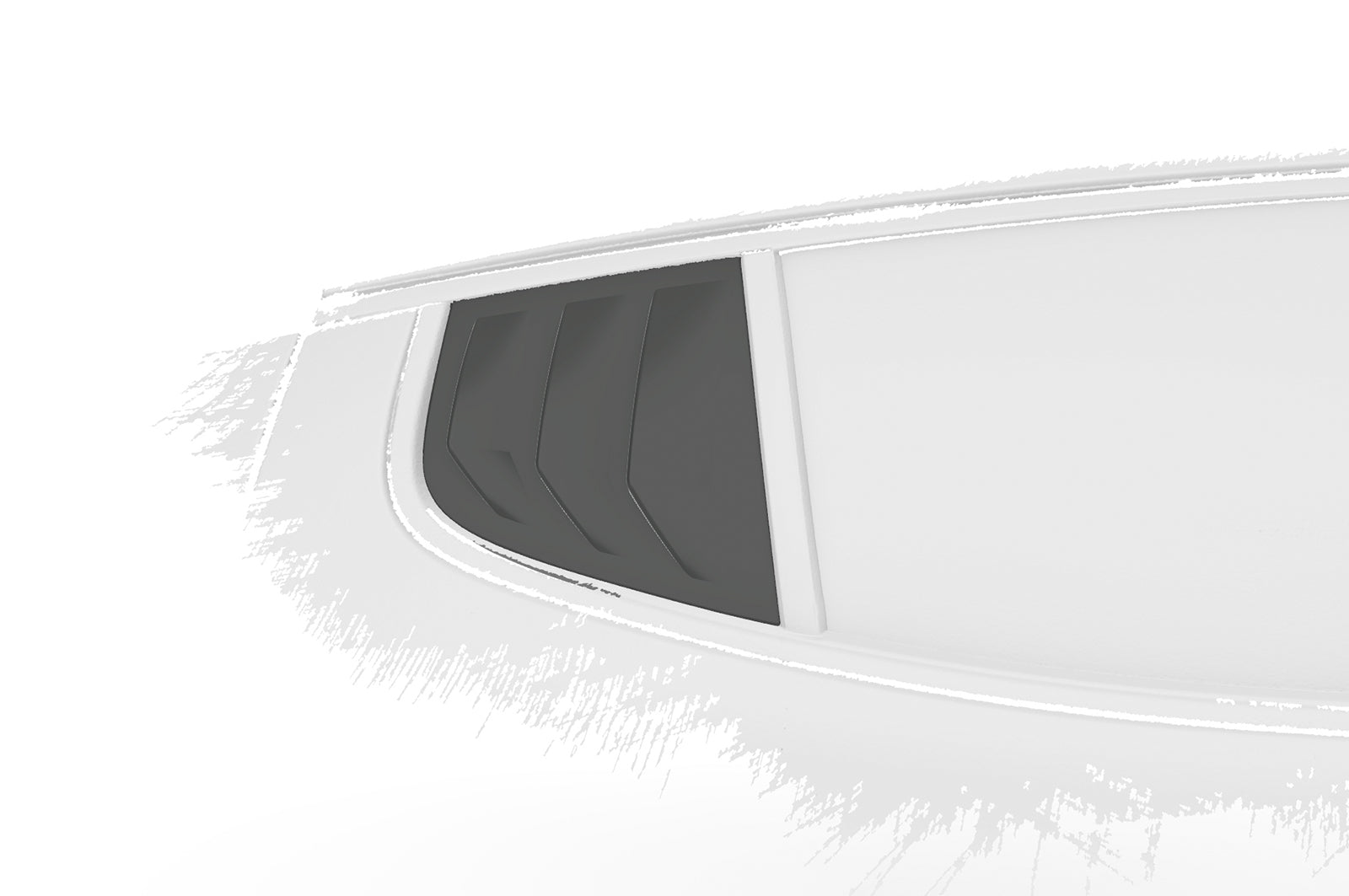 CSR Seitenscheibenblenden mit ABE für Kia Stinger GT SSB008