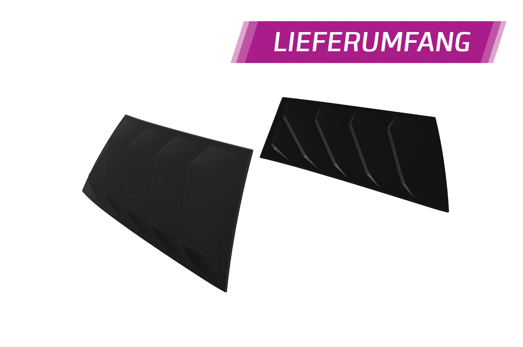 CSR Seitenscheibenblenden mit ABE für Mini F56 SSB009-L Unlackiert roh (Lackierung erforderlich)
