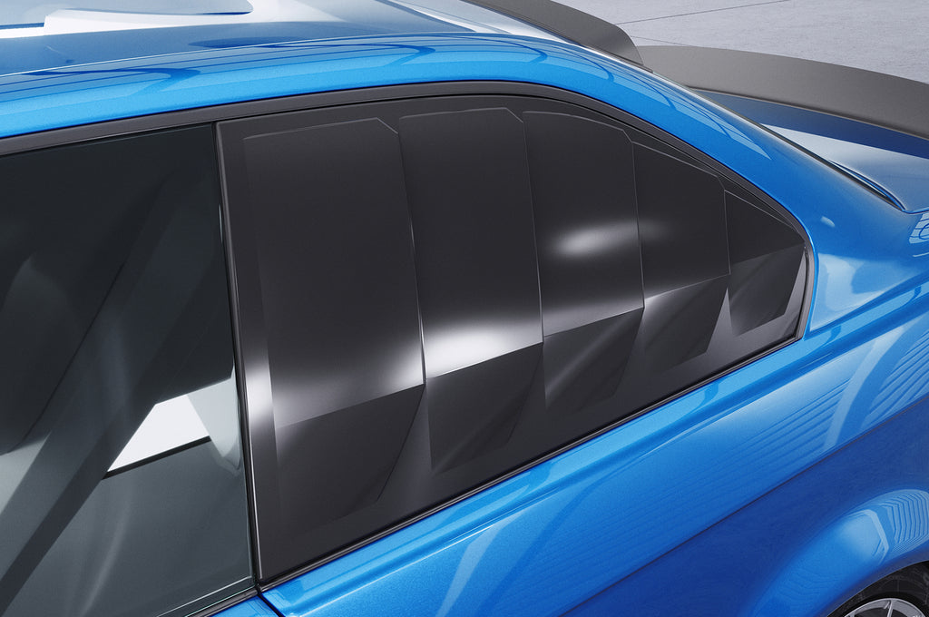 CSR Seitenscheibenblenden mit ABE für BMW 3er E36 Coupe SSB010