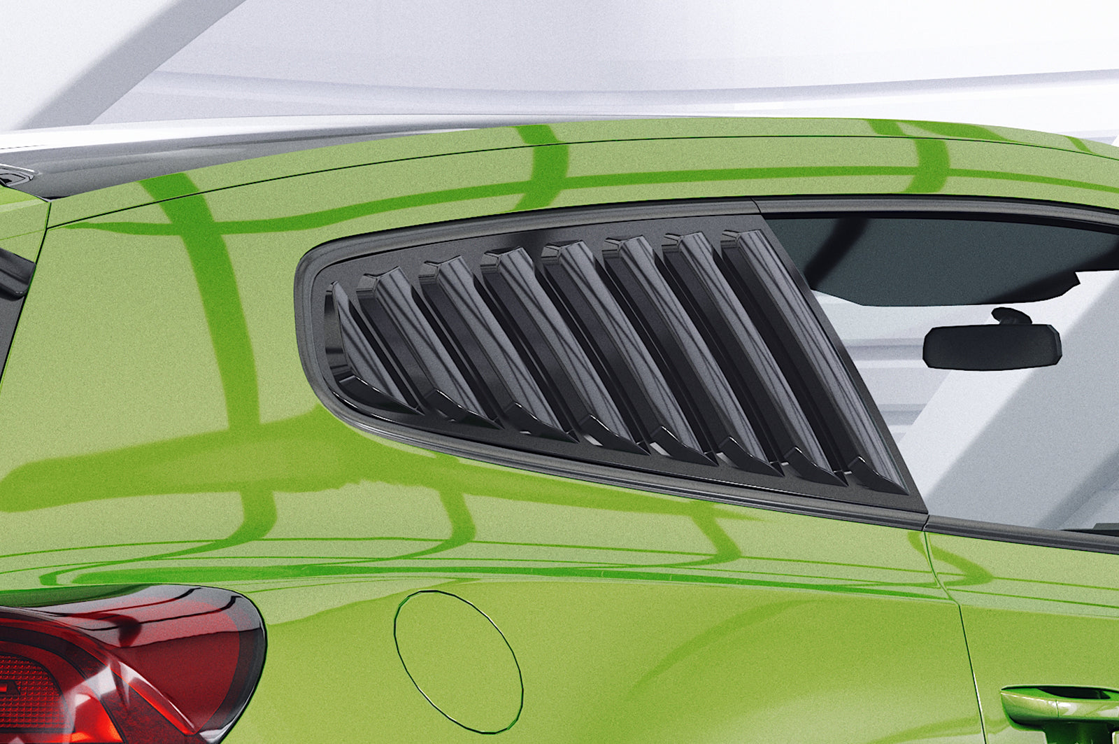 CSR Seitenscheibenblenden mit ABE für VW Scirocco 3 (Typ 13) SSB011