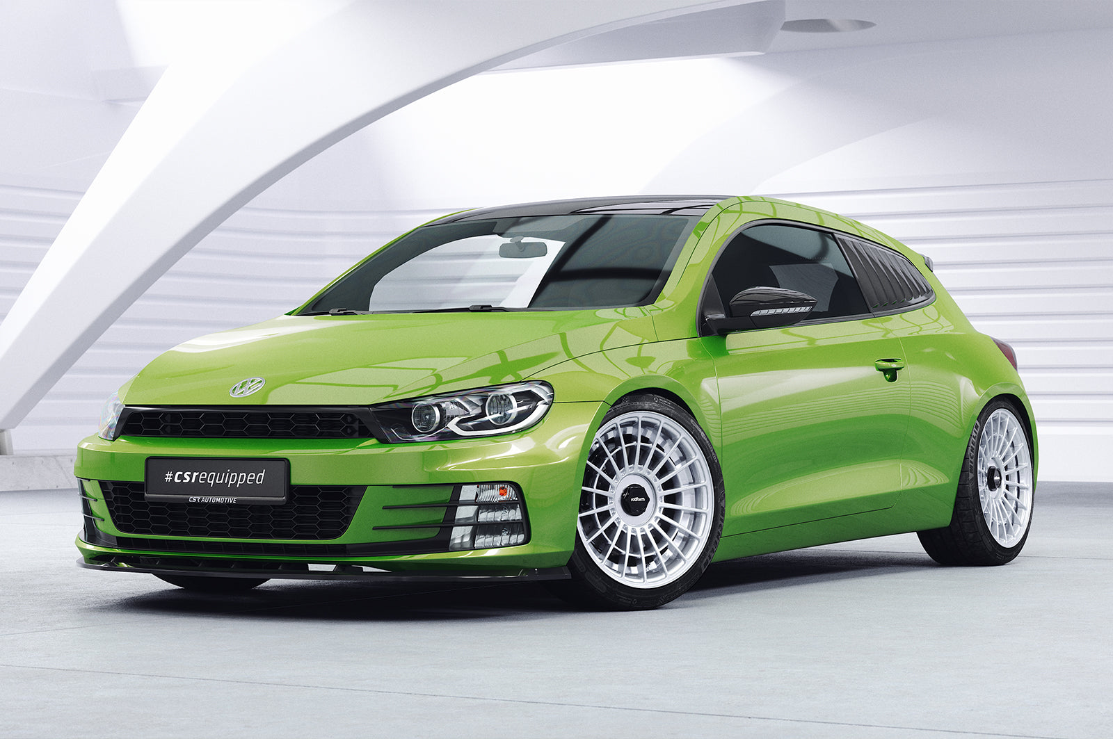 CSR Seitenscheibenblenden mit ABE für VW Scirocco 3 (Typ 13) SSB011