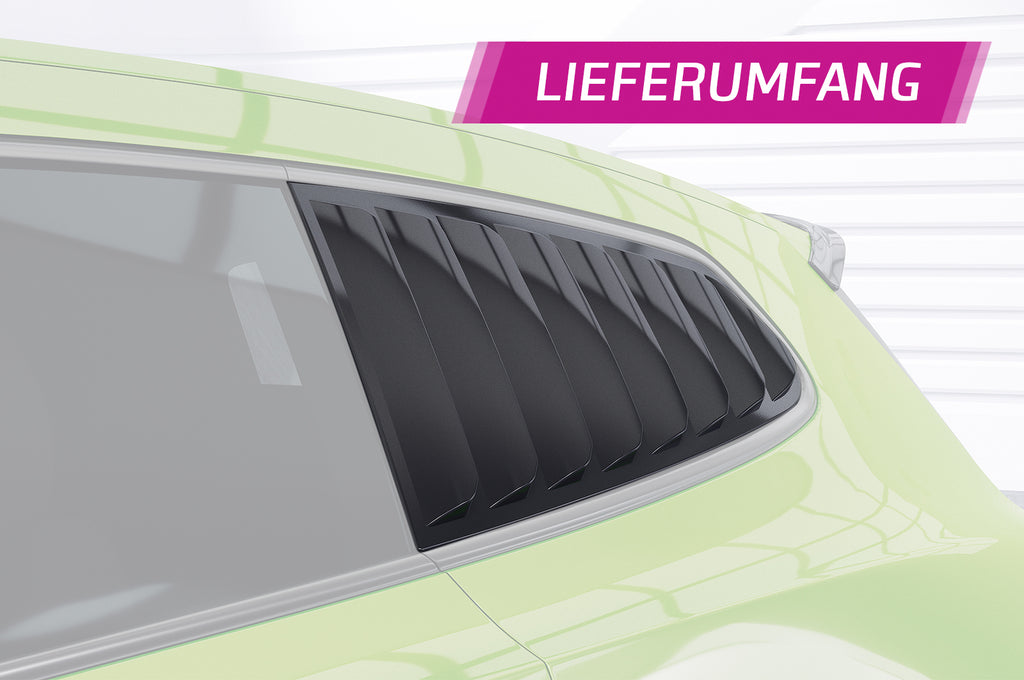 CSR Seitenscheibenblenden mit ABE für VW Scirocco 3 (Typ 13) SSB011