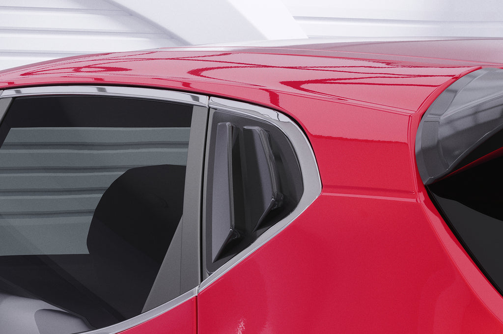 CSR Seitenscheibenblenden mit ABE für Kia Ceed (JD) SSB012