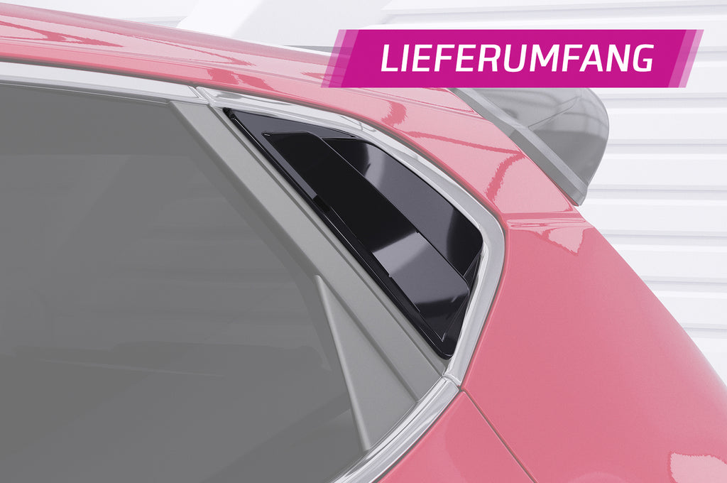 CSR Seitenscheibenblenden mit ABE für Kia Ceed (JD) SSB012
