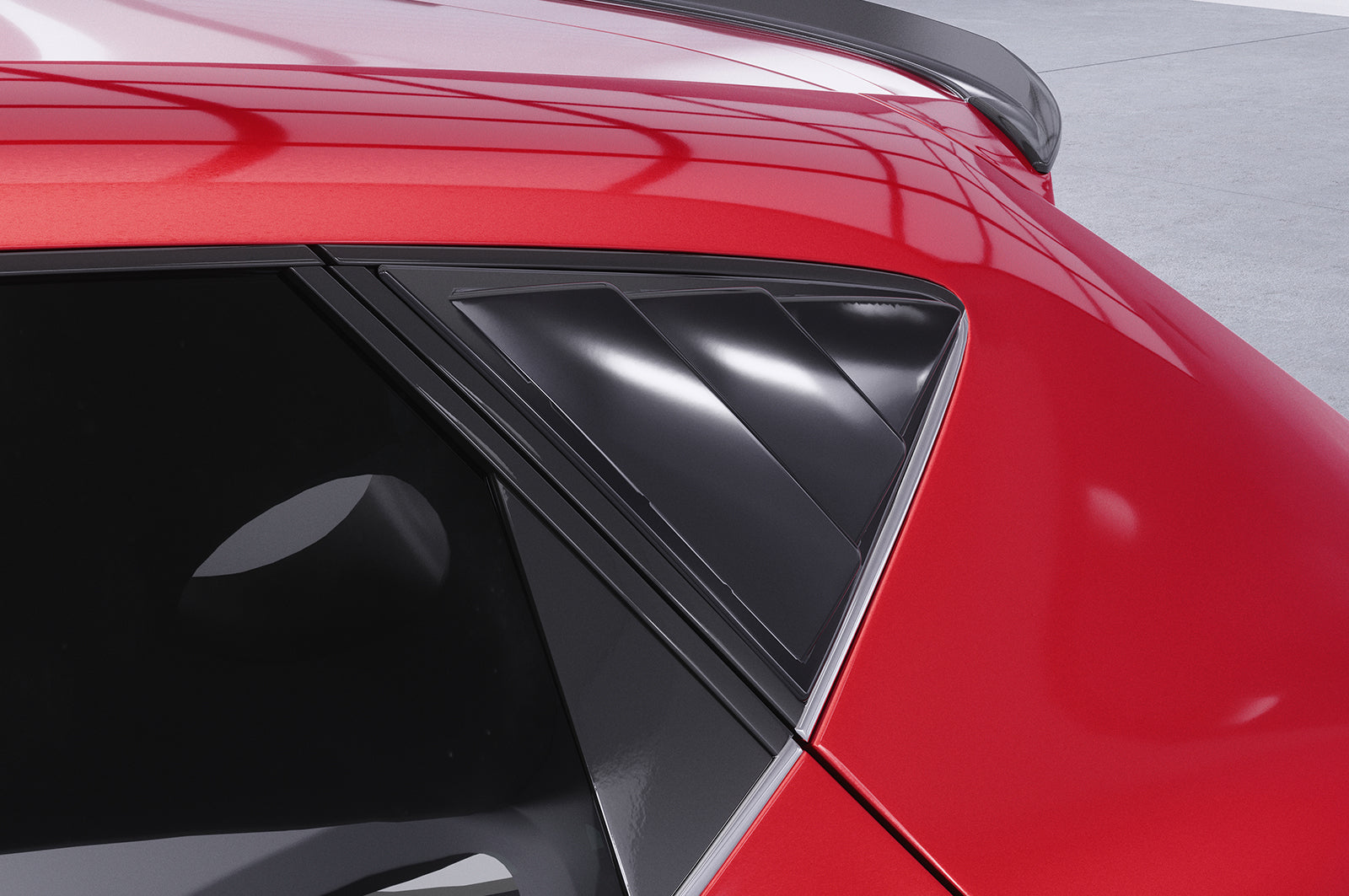 CSR Seitenscheibenblenden mit ABE für Seat Leon 3 (Typ 5F) 5-Türer SSB015