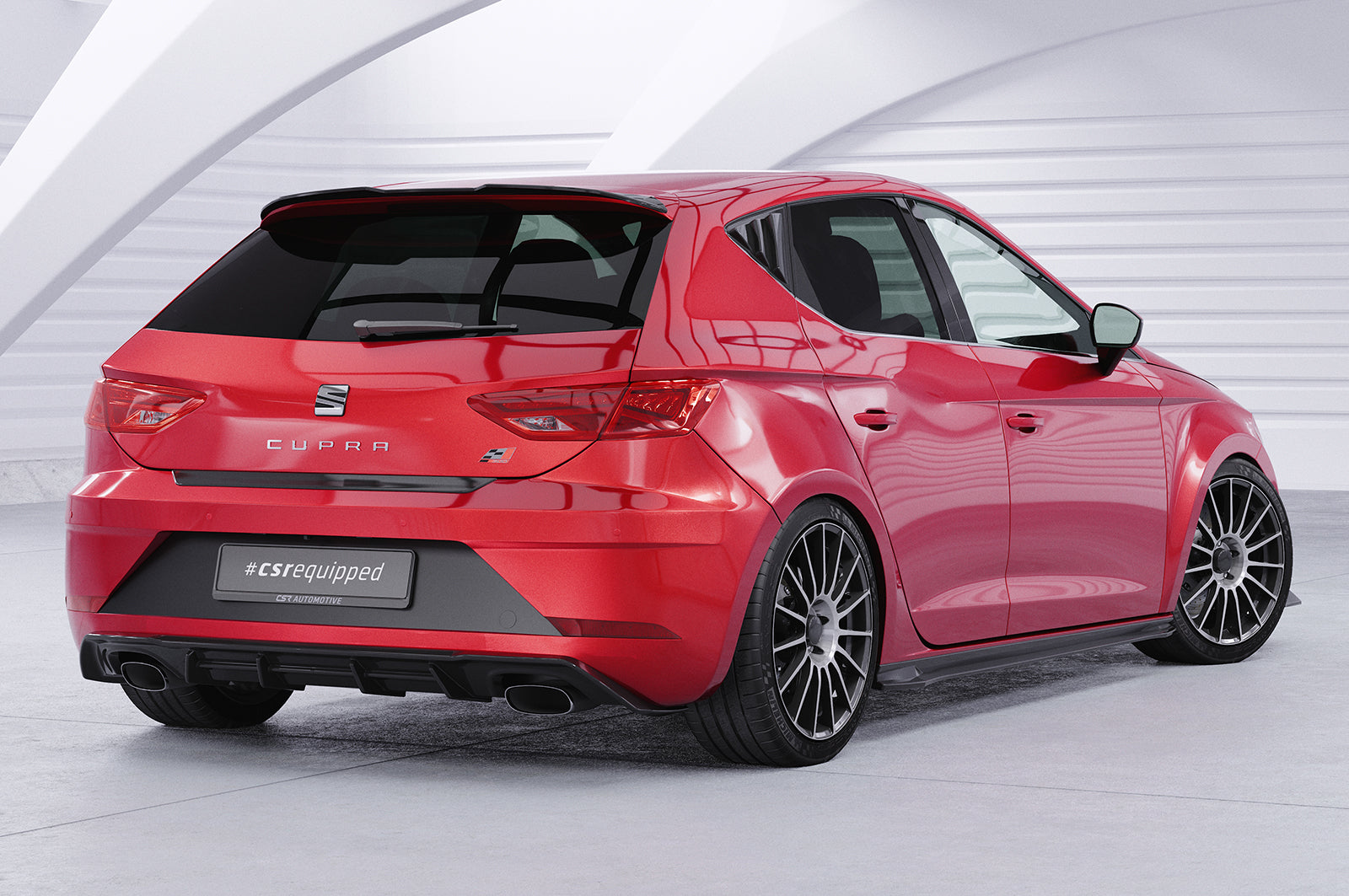 CSR Seitenscheibenblenden mit ABE für Seat Leon 3 (Typ 5F) 5-Türer SSB015