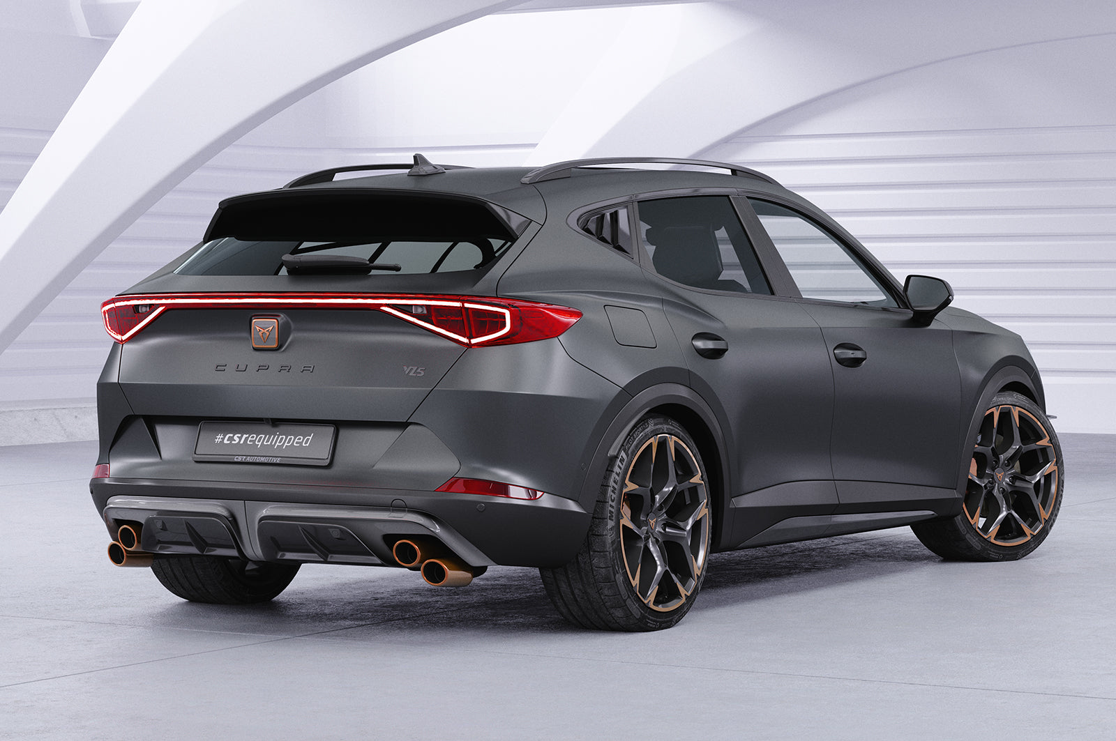 CSR Seitenscheibenblenden mit ABE für Cupra Formentor SSB016