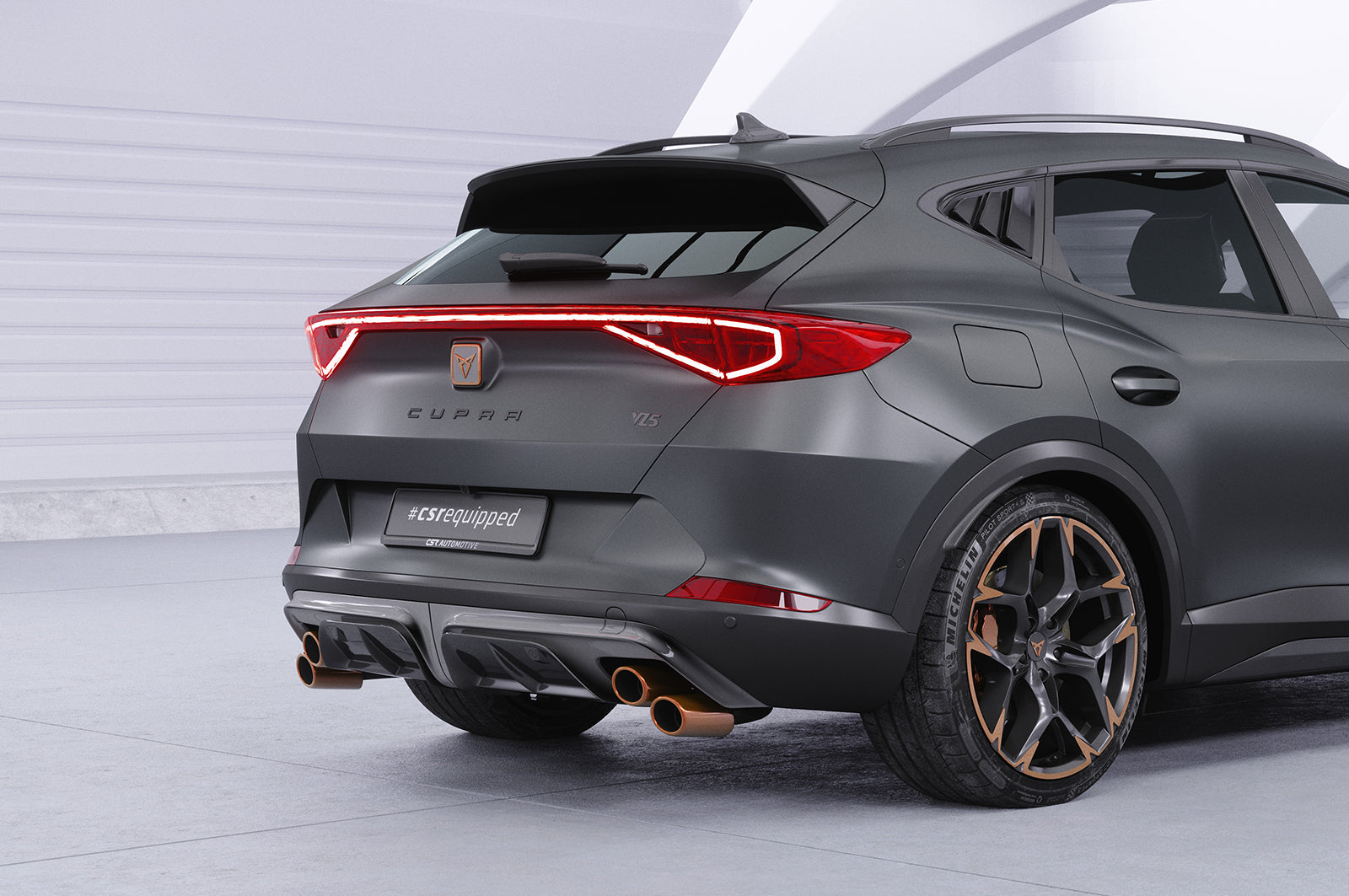 CSR Seitenscheibenblenden mit ABE für Cupra Formentor SSB016