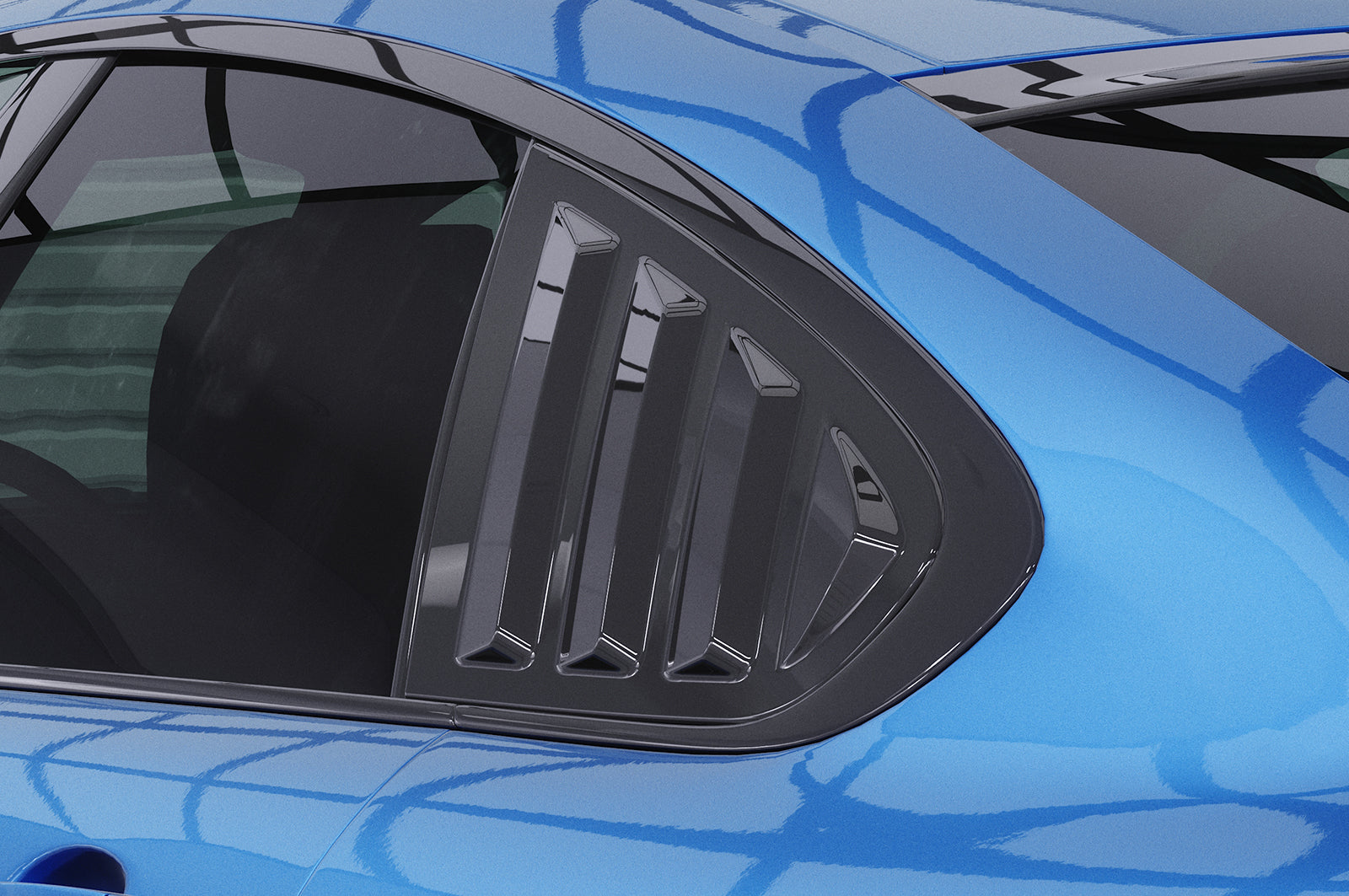 CSR Seitenscheibenblenden mit ABE für BMW 4er F36 Gran Coupe SSB017