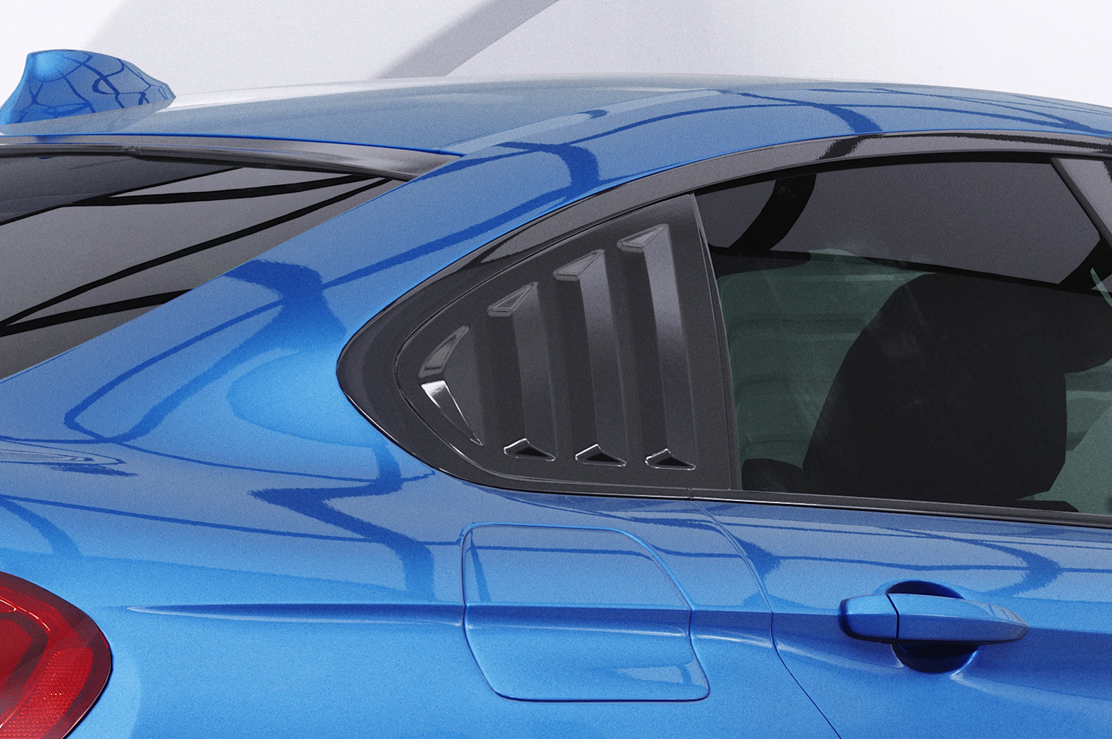 CSR Seitenscheibenblenden mit ABE für BMW 4er F36 Gran Coupe SSB017