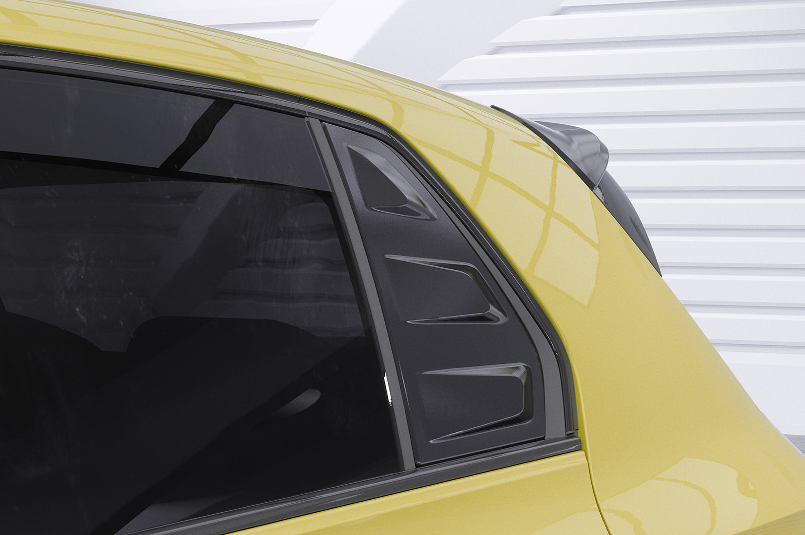 CSR Seitenscheibenblenden mit ABE für VW Golf 8 Schrägheck SSB018