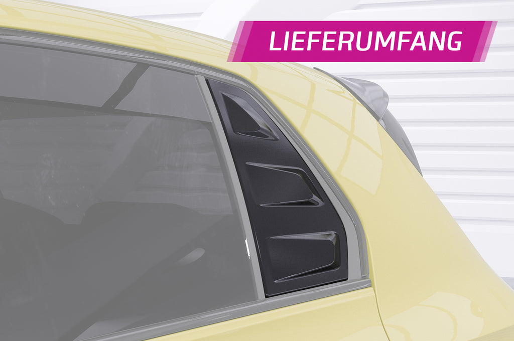 CSR Seitenscheibenblenden mit ABE für VW Golf 8 Schrägheck SSB018